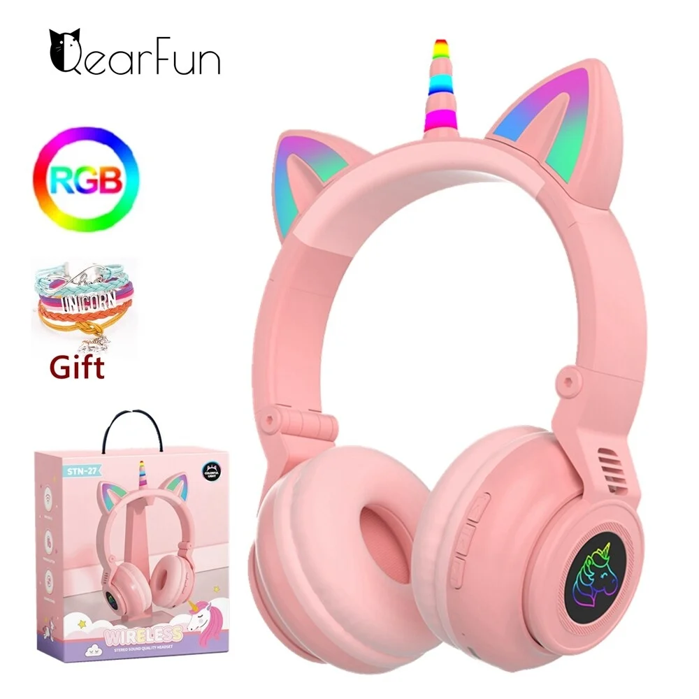 Φωτογραφία προϊόντος: OEM Unicorn STN27 Ασύρματα Over Ear Ακουστικά Λευκά