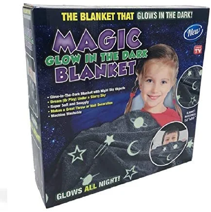 Φωτογραφία προϊόντος: OEM Magic Blanket-Κουβερτα Που Λάμπει Στο Σκοτάδι