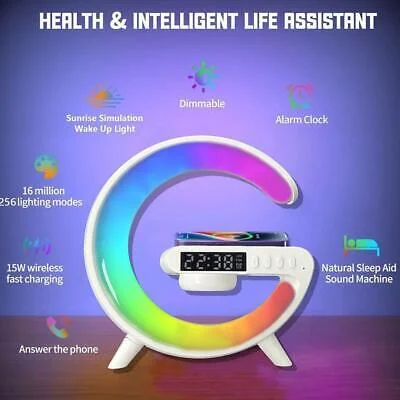 Φωτογραφία προϊόντος: OEM Μινι Ηχείο Bluetooth,ρολοι,Ασύρματος Φορτιστής και Φωτιστικό LED RGB-G63