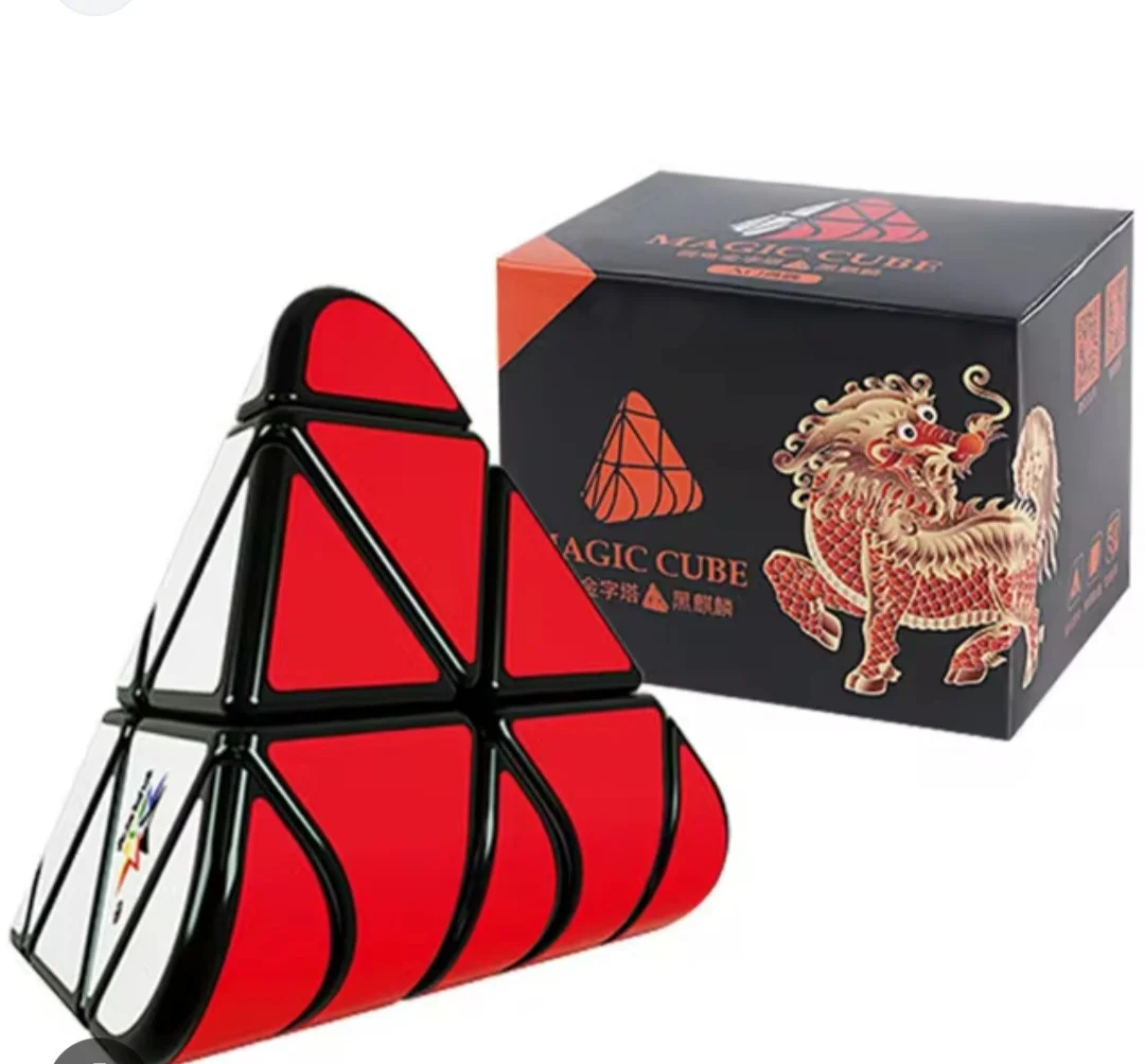 Φωτογραφία προϊόντος: OEM Black Kylin Pyraminx 3x3 SPEED