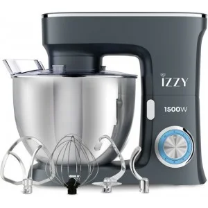 Φωτογραφία προϊόντος: Izzy Chef Pro IZ-1505 Κουζινομηχανή 1500W με Ανοξείδωτο Κάδο 8lt
