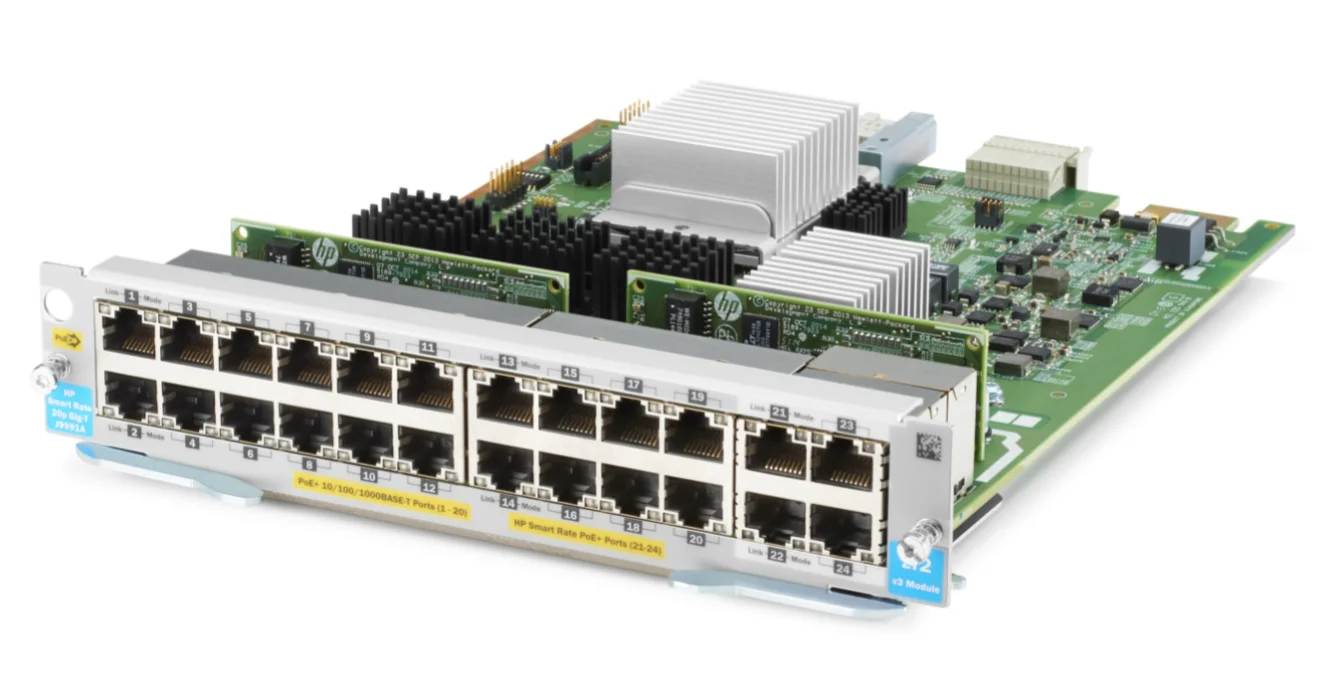 Φωτογραφία προϊόντος: Hewlett Packard HP Modul zl2 v3 20xGBit PoE+/4x10GBit J9991A