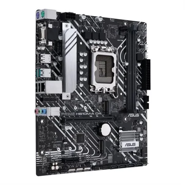 Φωτογραφία προϊόντος: Asustek ASUS PRIME H610M-A D4-CSM S1700/DDR4/DP-HDMI-VGA/2xM.2/µATX