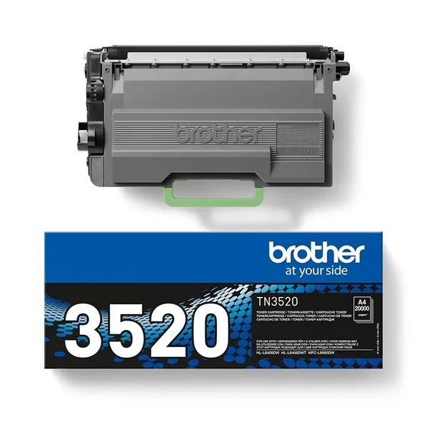 Φωτογραφία προϊόντος: Toner Brother TN-3520 (20.000 Seiten) black für HL-L6400DW, -L6400DWTT, MFC-L6900DW