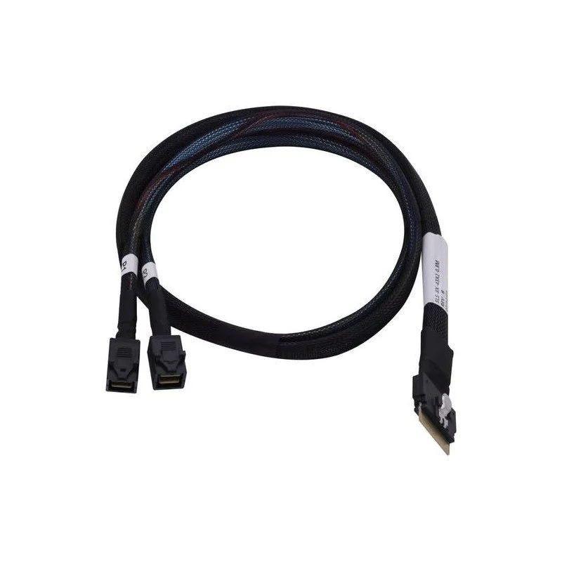Φωτογραφία προϊόντος: Microchip Adapter Cable SFF8654 -> SFF8643 2xMSAS intern 0.8m SlimSAS - MiniSAS