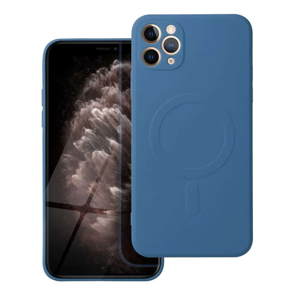 Φωτογραφία προϊόντος: ΟΕΜ Silicone Mag Cover case for IPHONE 11 PRO MAX blue