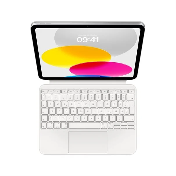 Φωτογραφία προϊόντος: Apple iPad 10.9 Magic Keyboard (2022) white QWERTZ DE