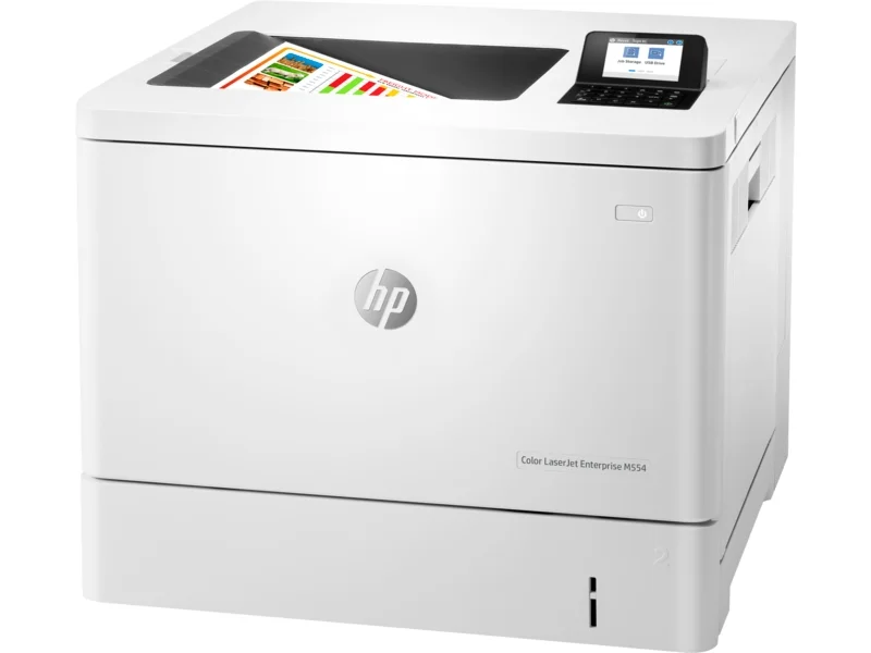 Φωτογραφία προϊόντος: Hewlett Packard HP LaserJet Enterprise M554 dn Farbe -Duplex - Laser - A4/Legal - 1200x1200 dpi