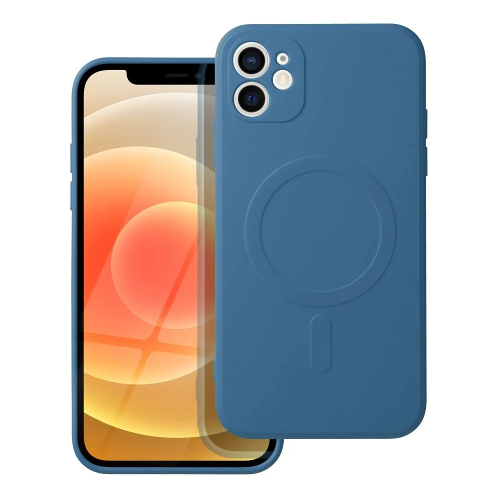 Φωτογραφία προϊόντος: ΟΕΜ Silicone Mag Cover case for IPHONE 12 MINI blue