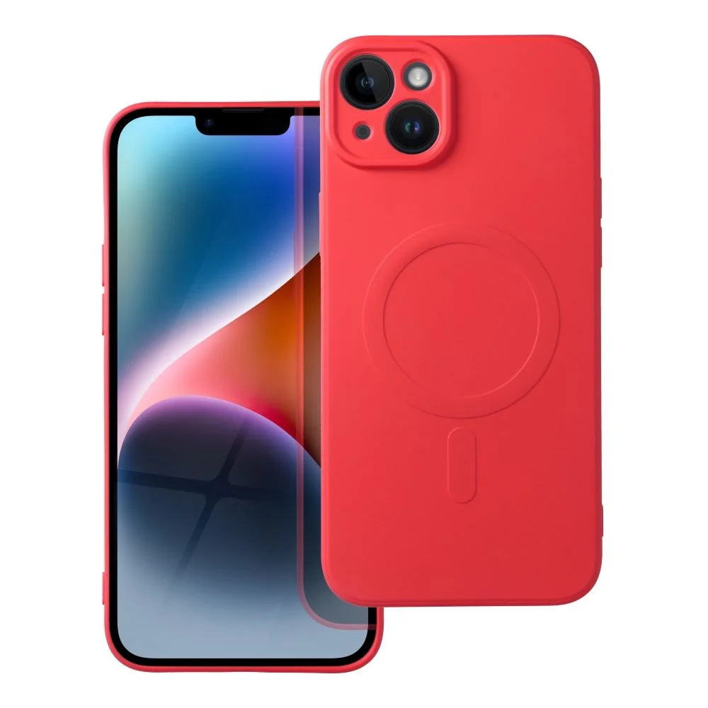 Φωτογραφία προϊόντος: ΟΕΜ Silicone Mag Cover case for IPHONE 14 PLUS red