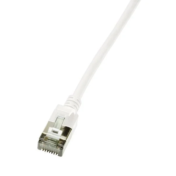 Φωτογραφία προϊόντος: LogiLink Kabel LAN U/FTP (Patchkabel) SLIM CAT6 0.5m white
