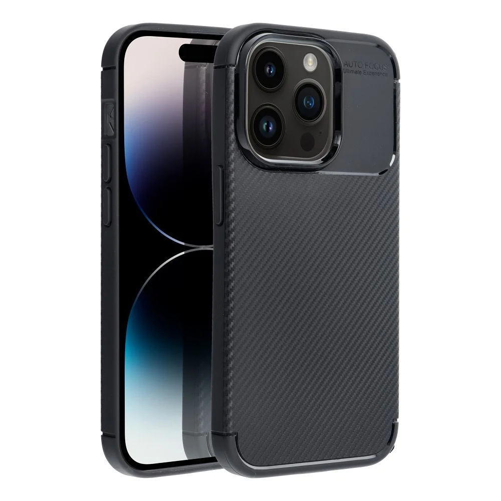 Φωτογραφία προϊόντος: OEM CARBON PREMIUM Case for IPHONE 14 Max black TE5903396177378