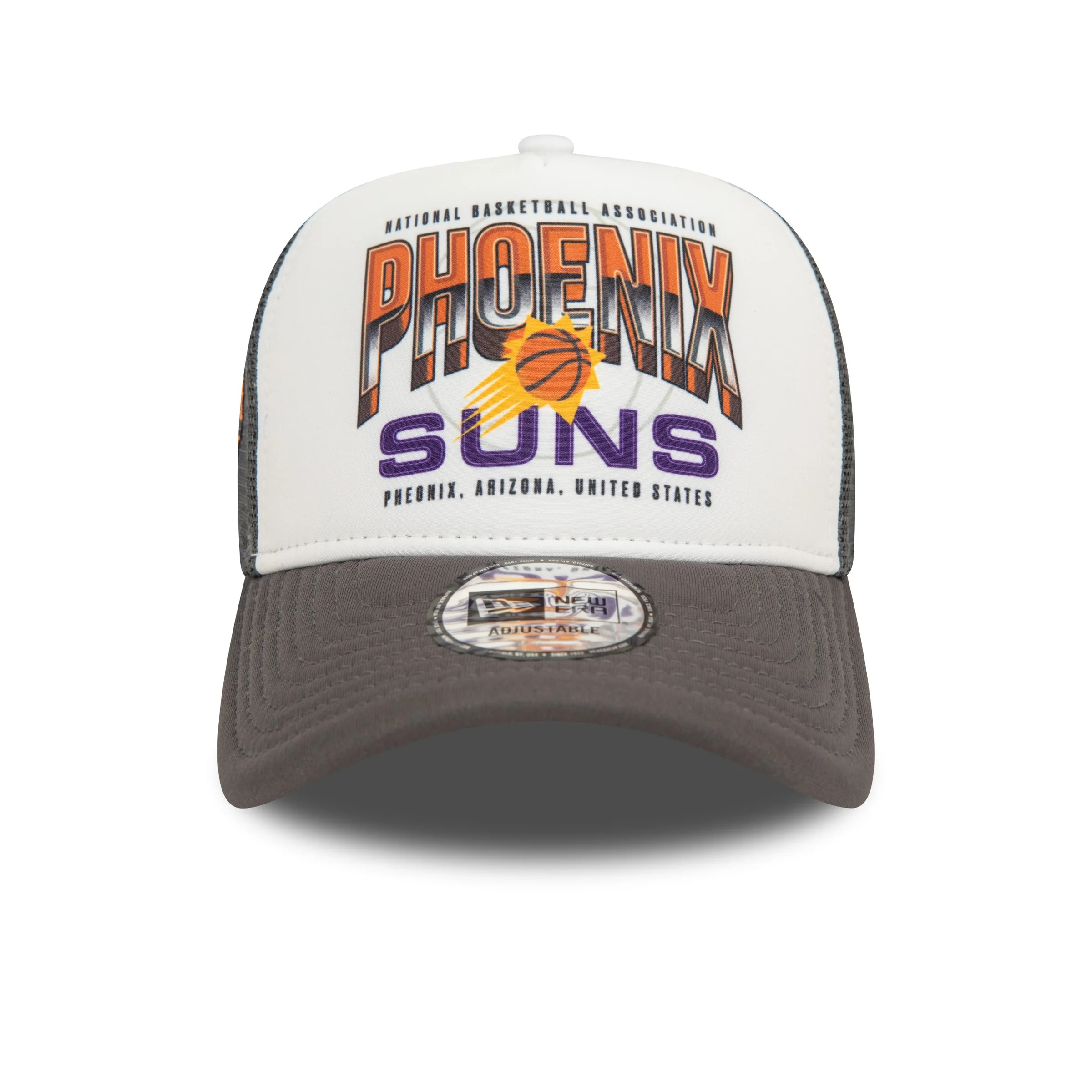 Φωτογραφία προϊόντος: NEW ERA NBA TEAM COLOUR 9FORTY E-FRAME TRUCKER PHOENIX SUNS - ΓΚΡΙ