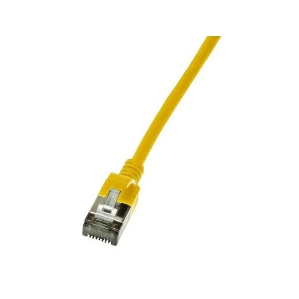 Φωτογραφία προϊόντος: LogiLink Kabel LAN U/FTP (Patchkabel) SLIM CAT6 0,5m yellow
