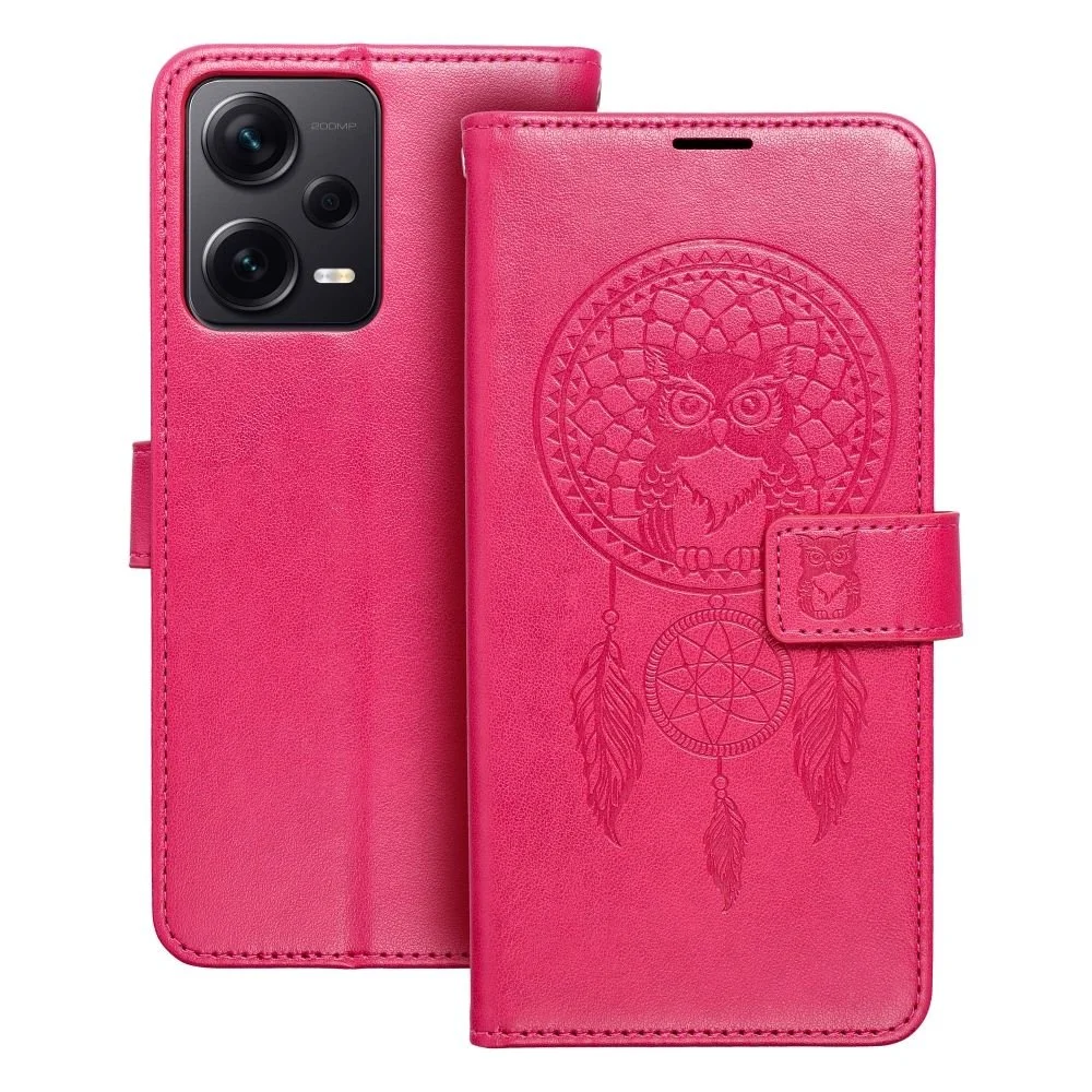 Φωτογραφία προϊόντος: OEM MEZZO Book case for XIAOMI Redmi NOTE 12 5G dreamcatcher magenta