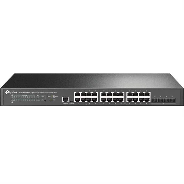 Φωτογραφία προϊόντος: TP-LINK Switch TL-SG3428XPP-M2 24x2.5GBit/4xSFP+ Managed 19" Omada SDN, 500 W PoE, WiFi 7/6E/6