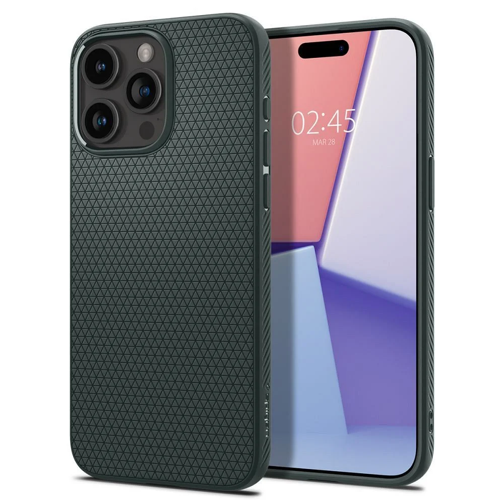 Φωτογραφία προϊόντος: SPIGEN Liquid Air case for IPHONE 15 PRO MAX abyss green