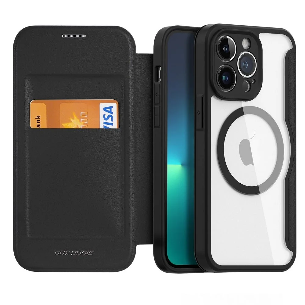 Φωτογραφία προϊόντος: DUX DUCIS Skin X Pro - Folio Case compatible with MagSafe for Apple iPhone 13 Pro Max black