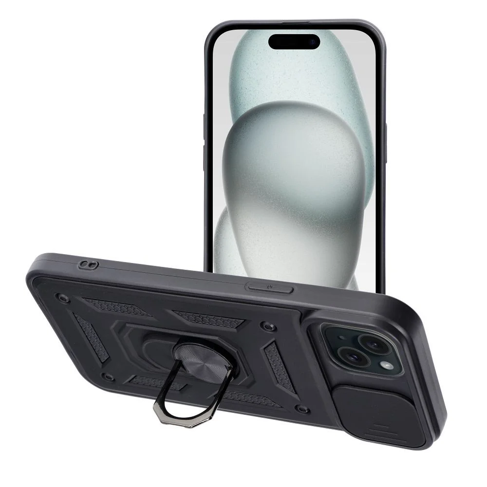 Φωτογραφία προϊόντος: OEM SLIDE ARMOR Case for IPHONE 15 Plus black