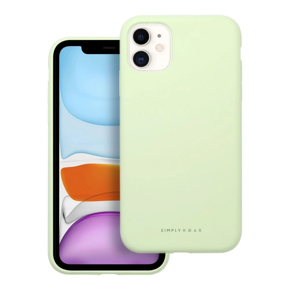 Φωτογραφία προϊόντος: Roar Cloud-Skin Case - for iPhone 11 Light green