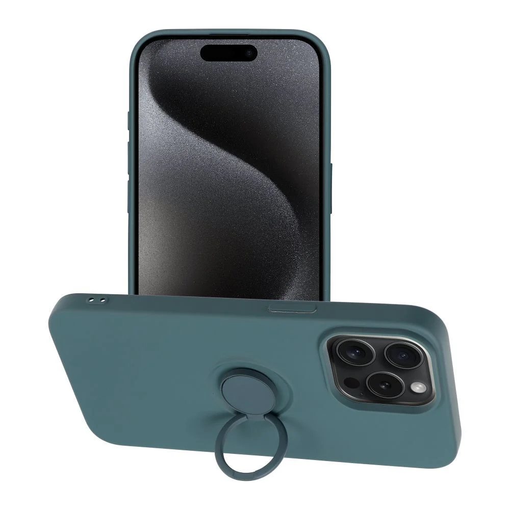 Φωτογραφία προϊόντος: OEM SILICONE RING Case for IPHONE 15 PRO MAX green