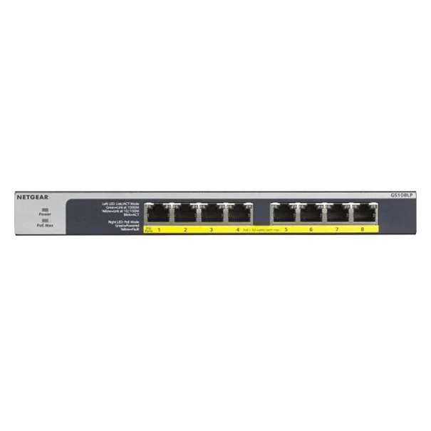 Φωτογραφία προϊόντος: Netgear 8Port Switch 10/100/1000 GS108LP