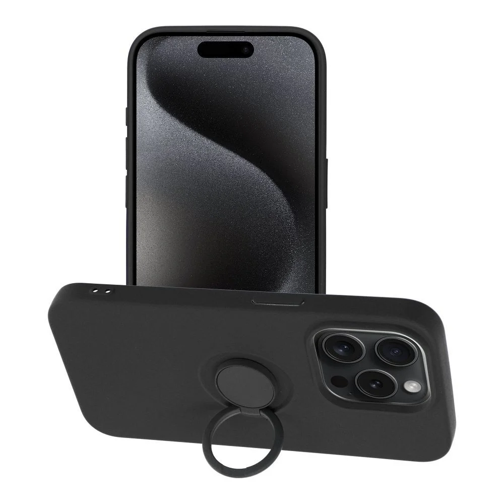 Φωτογραφία προϊόντος: OEM SILICONE RING Case for IPHONE 15 PRO black