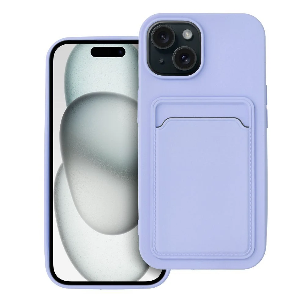 Φωτογραφία προϊόντος: OEM CARD Case for IPHONE 15 violet