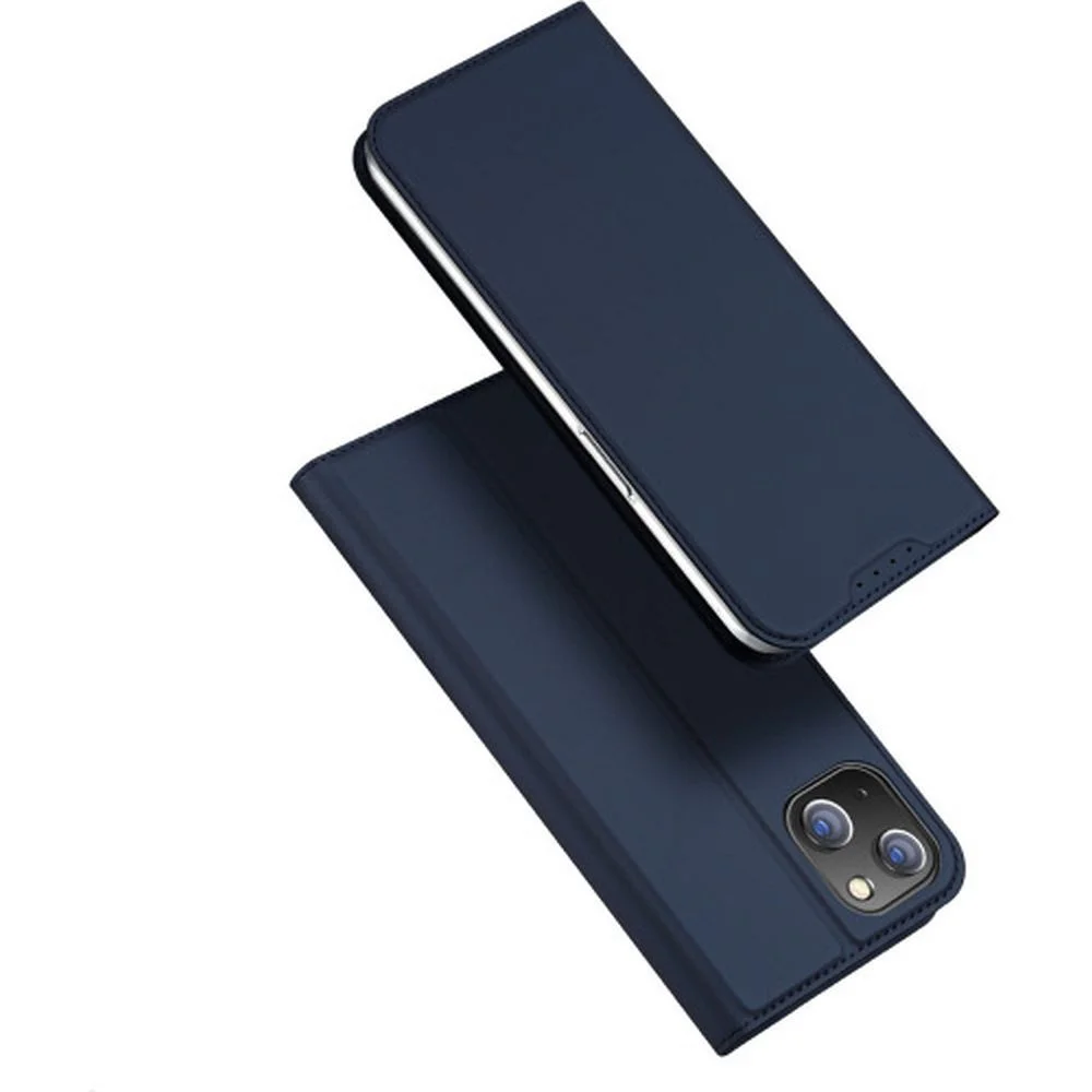 Φωτογραφία προϊόντος: DUX DUCIS Skin Pro - Smooth Leather Case for Apple iPhone 15 Plus blue