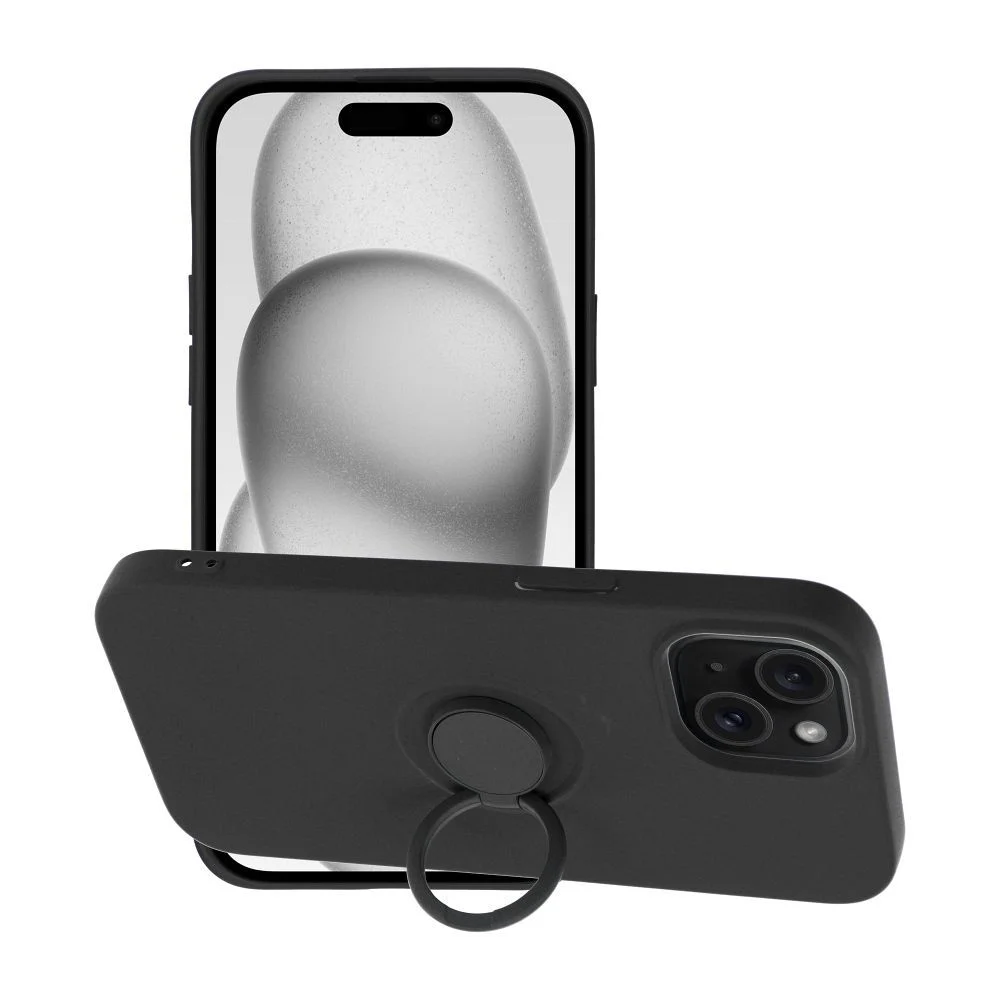 Φωτογραφία προϊόντος: OEM SILICONE RING Case for IPHONE 15 black