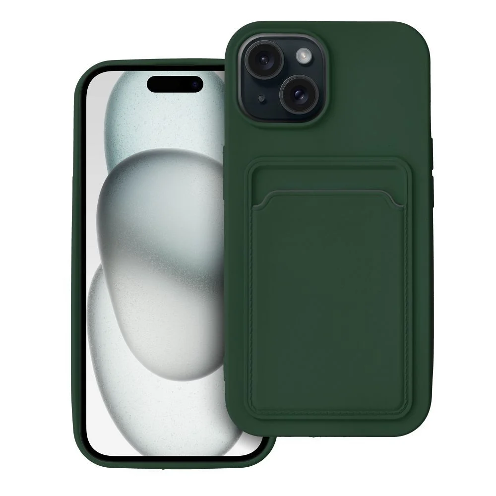 Φωτογραφία προϊόντος: OEM CARD Case for IPHONE 15 green