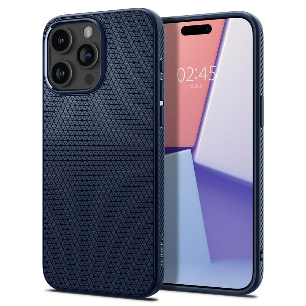 Φωτογραφία προϊόντος: SPIGEN Liquid Air case for IPHONE 15 PRO MAX navy blue