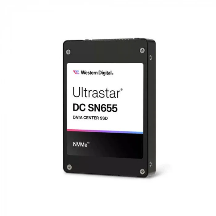 Φωτογραφία προϊόντος: Western Digital WD 2.5" SSD ULTRASTAR SN655 15.36TB (PCIe 4.0/NVMe)(Di)