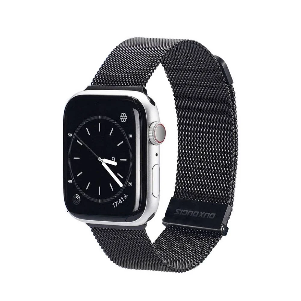Φωτογραφία προϊόντος: DUX DUCIS Milanese - stainless steel magnetic strap for Apple Watch 38/40/41mm black