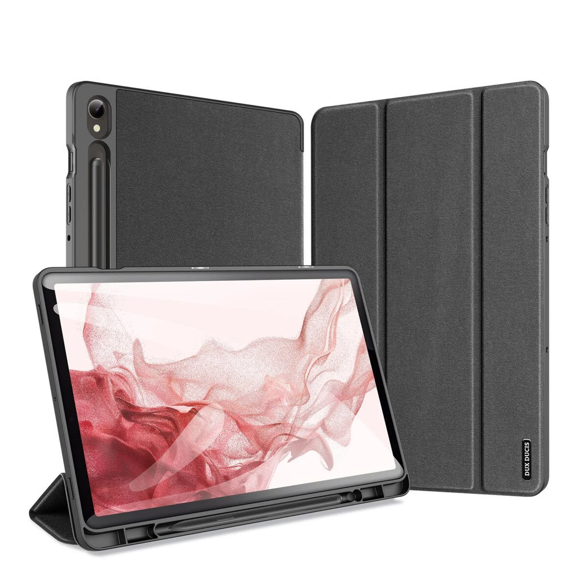 Φωτογραφία προϊόντος: DUX DUCIS Domo - Trifold Case with pencil storage for Samsung Tab S9 black