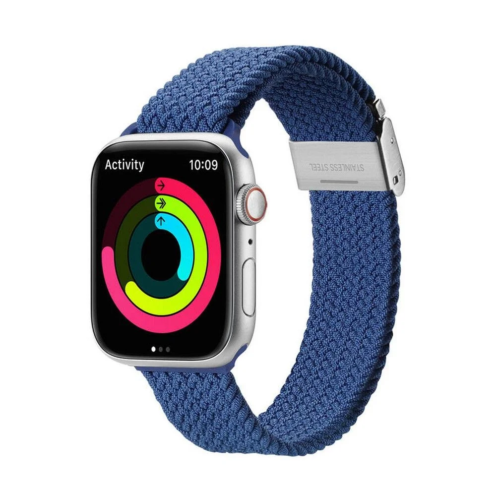 Φωτογραφία προϊόντος: DUX DUCIS Mixture Pro - stretchable braided strap for Apple Watch 42/44/45/49mm blue
