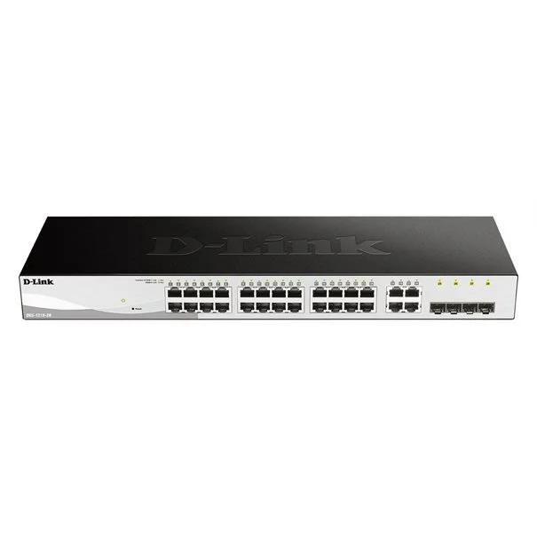Φωτογραφία προϊόντος: D-Link Switch DGS-1210-28/E 24xGBit/4xSFP 19" Managed