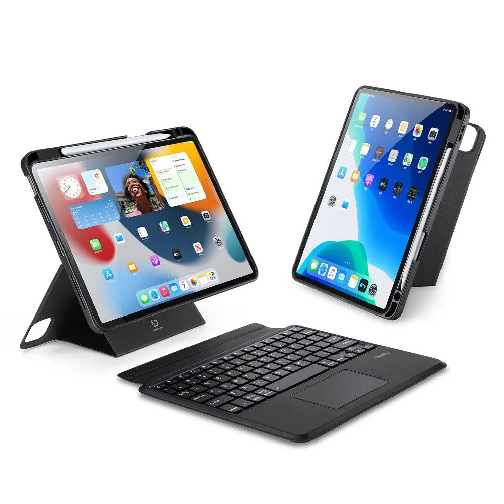 Φωτογραφία προϊόντος: DUX DUCIS DK - Protective Case with Wireless Keyboard for iPad 4/5/iPad Pro 11 (2018/2020/2021/2022) black