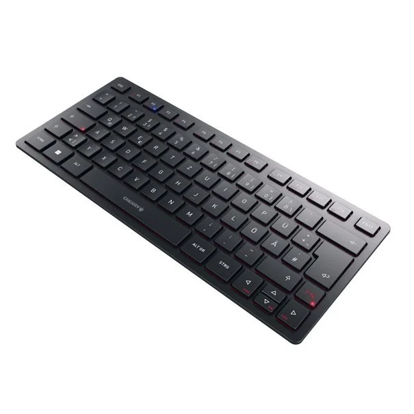 Φωτογραφία προϊόντος: CHERRY Keyboard KW 9200 MINI Wireless [DE] black BT Multi-Device Kompakttastatur