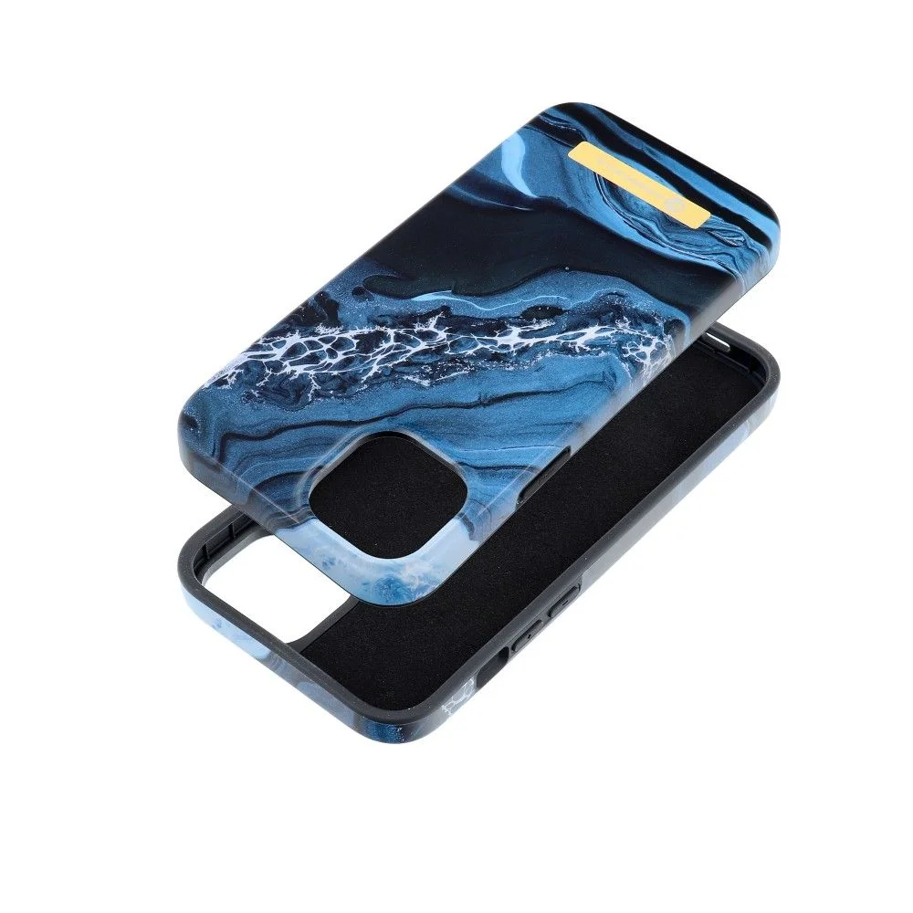 Φωτογραφία προϊόντος: FORCELL F-PROTECT Mirage case compatible with MagSafe for IPHONE 15 Plus ocean marble