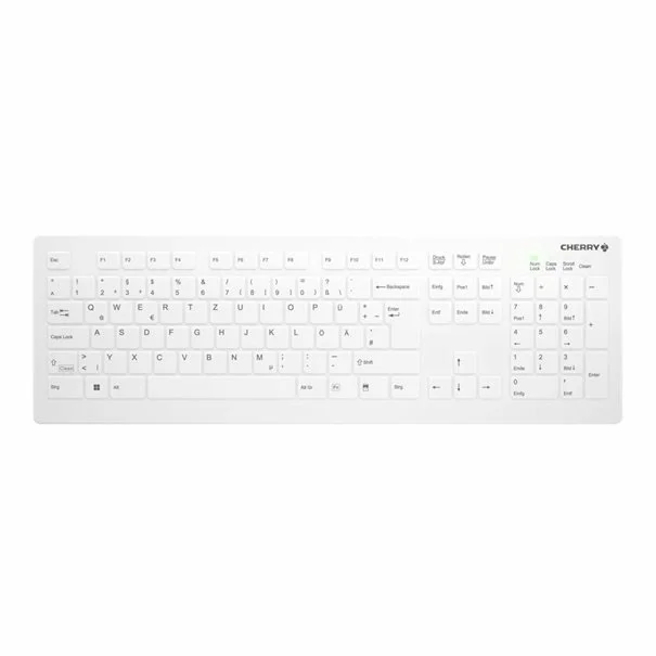 Φωτογραφία προϊόντος: CHERRY Keyboard AK-C8112 Medical wireless sealed [DE] white IP68 kabellos, vollversiegelt, IP68