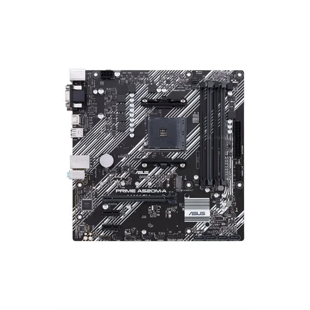 Φωτογραφία προϊόντος: Asustek ASUS PRIME A520M-A II/CSM AM4 A520/HDMI-DVI-VGA/M.2/µATX