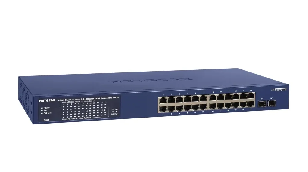 Φωτογραφία προϊόντος: Netgear 24Port Switch 10/100/1000 GS724TPP