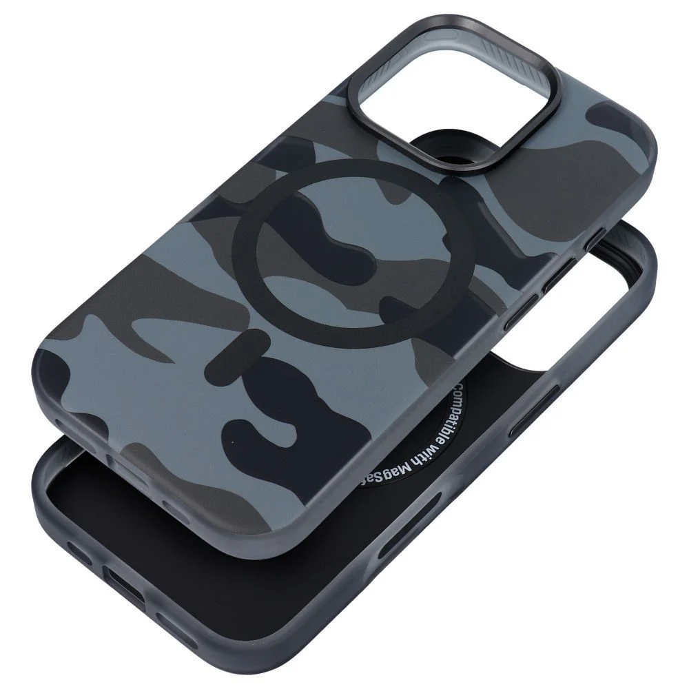 Φωτογραφία προϊόντος: FORCELL F-PROTECT Levels with Dual Layer 4D technology, Military Drop-Test compatible with MagSafe for IPHONE 16 PLUS black camo
