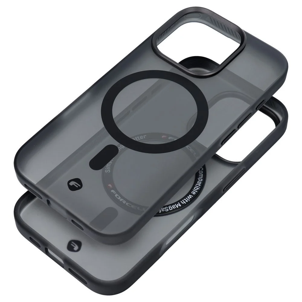 Φωτογραφία προϊόντος: FORCELL F-PROTECT Levels with Dual Layer 4D technology, Military Drop-Test compatible with MagSafe for IPHONE 16 PLUS smoky black