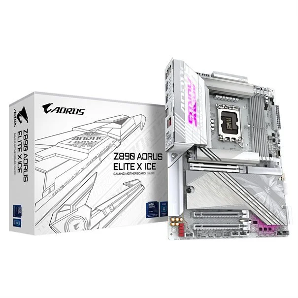 Φωτογραφία προϊόντος: Gigabyte GIGA Z890 AORUS ELITE X ICE S1851/DDR5/ATX