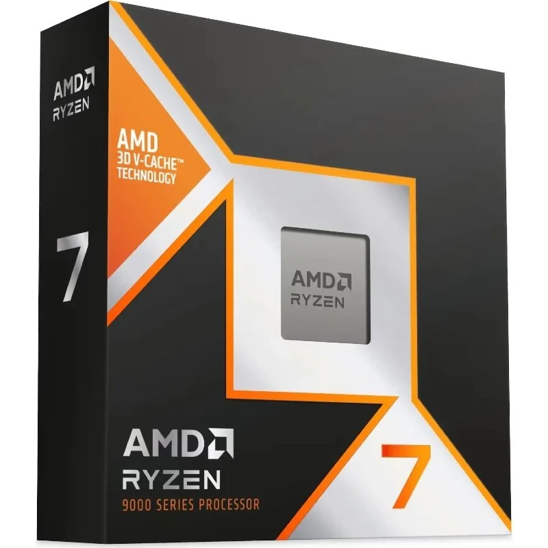 Φωτογραφία προϊόντος: Advanced Micro Devices CPU AMD RYZEN 7 9800X3D / AM5 / WOF AMD Ryzen 7 9800X3D (8/16x 4,7 GHz)AM5 104MB 120W
