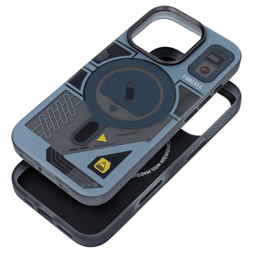 Φωτογραφία προϊόντος: FORCELL F-PROTECT Levels with Dual Layer 4D technology, Military Drop Tested compatible with MagSafe for IPHONE 16 PLUS cyber grey