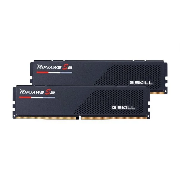 Φωτογραφία προϊόντος: G.Skill DDR5 RAM 32GB (2x16GB Dual-Kit) PC6000 CL30 RS5K Ripjaws S5 black (Intel optimiert)