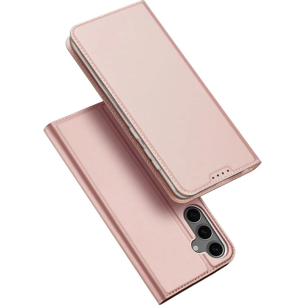 Φωτογραφία προϊόντος: DUX DUCIS wallet case SKIN PRO for SAMSUNG S25 Plus rose